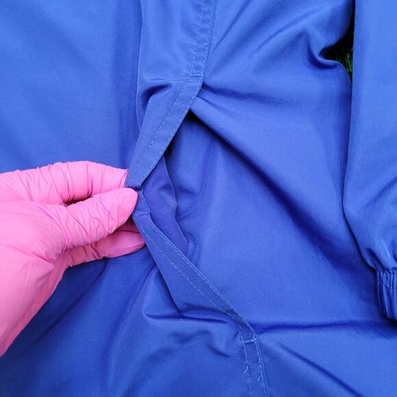 Champion Stadium Packable 1/2 Zip Jacket S/M 21x26 Surf-the-Web - Picture 2 of 16